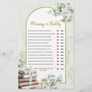 Greenery Storybook Mamma eller Pappa Games