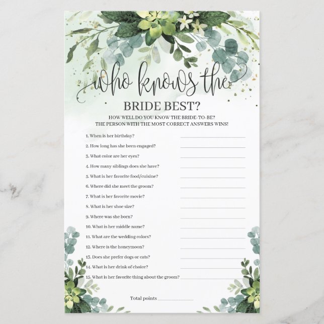 Greenery Succuly som känner till det brista bästa  (Framsida)