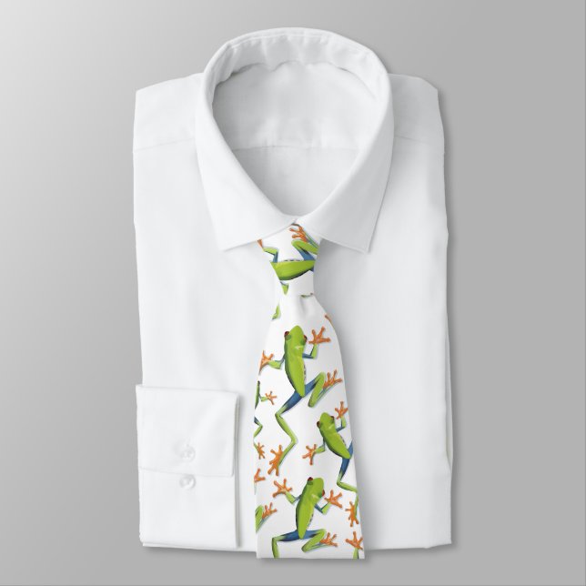 Greenery Träd-Frog Mönster Design Slips (Bunden)