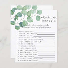 Greenery - Vem vet vilken mamma som spelar bäst