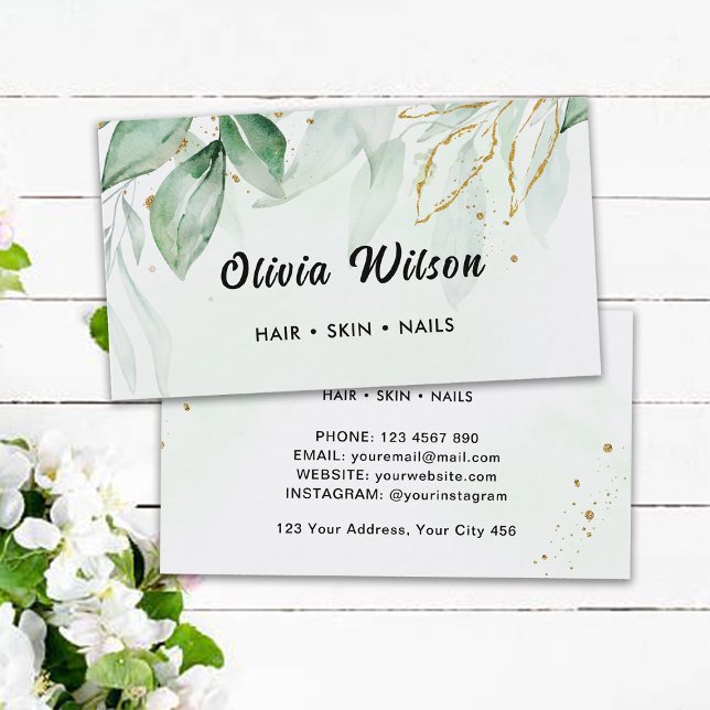 Greenery Visitkort (Skapare uppladdad)