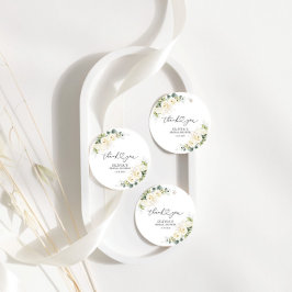 Greenery Vit ros Möhippa Gift Märkre Gåvor Etiketter