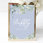 Greenery Watercolor Bubly Pub Pop Fizz Clink-tecke Poster<br><div class="desc">Greenery Watercolor Bubly Pub Pop Fizz Clink-tecken</div>