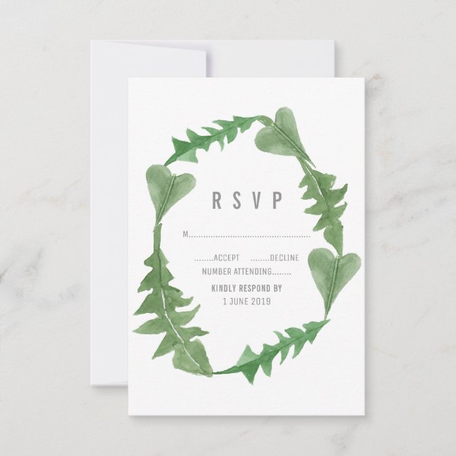 Greenery Watercolor Foliage OSA (Framsida)