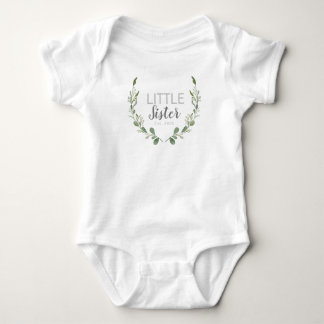 Greenery Watercolor Wandan | Little Sister T Shirt