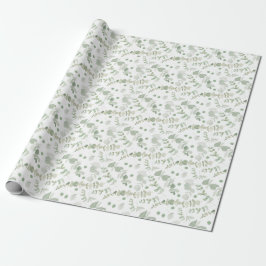 Greenery Wrapping Papper Presentpapper