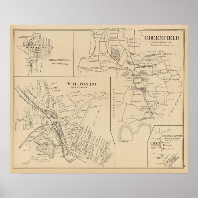 Greenfield, Hillsborough Co Poster (Framsidan)