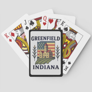 Greenfield Indiana American Flagga Casinokort