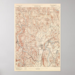 Greenfield Massachusetts Poster