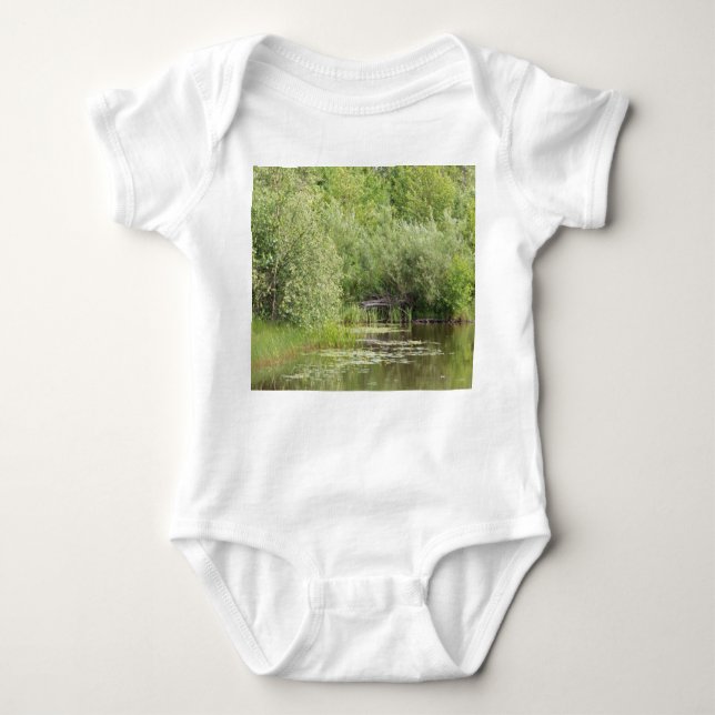 Greenhill Pond T Shirt (Framsida)