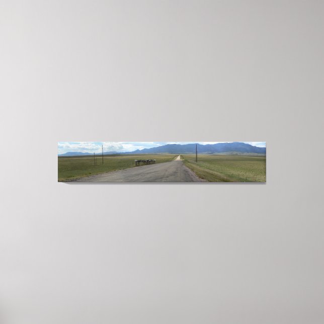 Greenhorn Mountain Panorama, Colorado Canvastryck (Framsida)