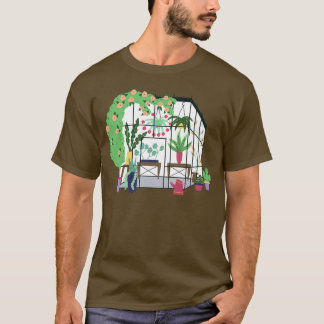 Greenhouse Byggnad Nature Hanging Planters Greenh T Shirt
