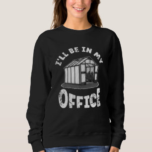 Greenhouse Monochrome Gardener Office T Shirt