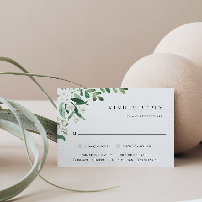 Greenhouse | Vattentätt val av botaniskt måltid OSA Kort (Skapare uppladdad)