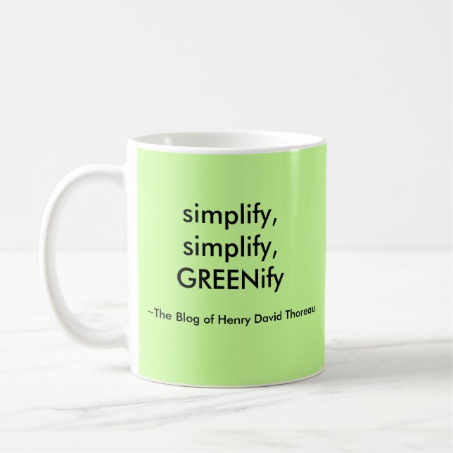 Greenify mugg (Vänster)