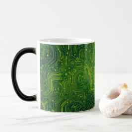 Greenish Cyber Magisk Mugg