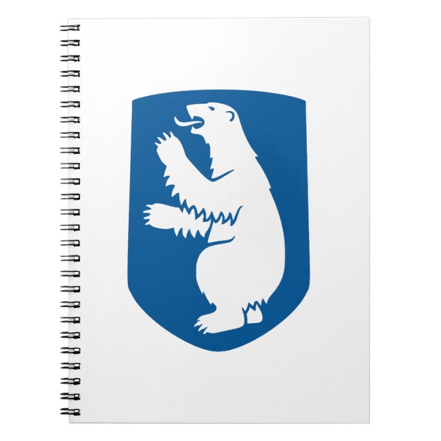 Greenland coat arms country symbol emblem flag den anteckningsbok (Framsidan)