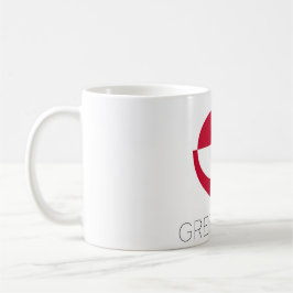 Greenland Flag Coffee Mug Kaffemugg
