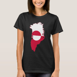 Greenland- flag in country T-Shirt