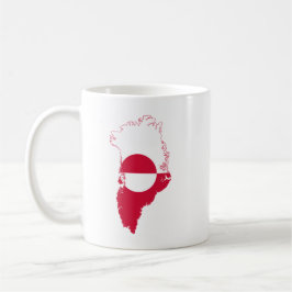 Greenland- flag in country T-Shirt Kaffemugg