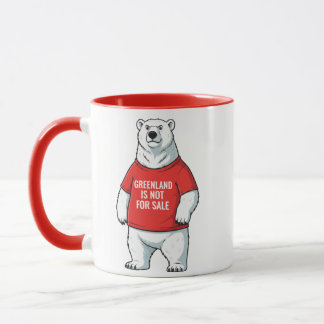 Greenland Is Not For Sale Polar Bear  Mugg