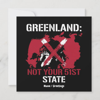 Greenland Sovereignty Not Your 51st State Arctic  Inbjudningar