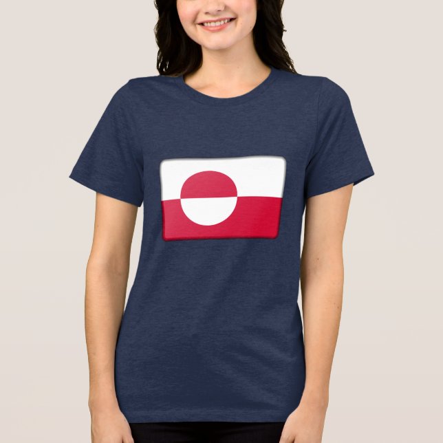 GREENLAND Speciell Turistgåva Gammal klassisk Anpa T Shirt (Framsida)