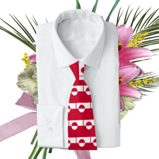Greenland Tie, Business fashion, Greenland Flag Slips