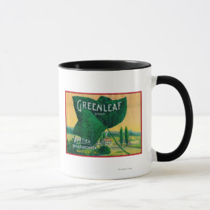 Greenleaf citron LabelWhittier, CA Mugg