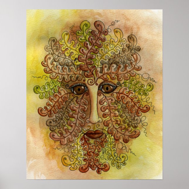Greenman Autumn Poster (Framsidan)