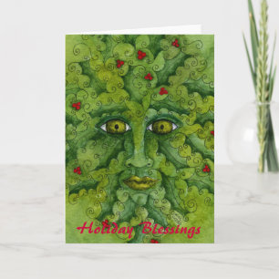 Greenman järnekkort helgkort