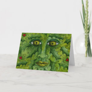 Greenman järnekkort helgkort