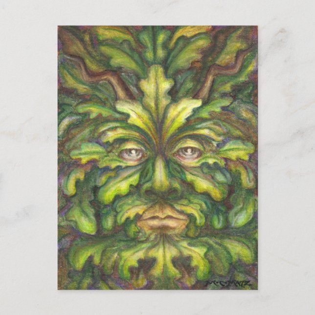 Greenman Vykort (Framsida)
