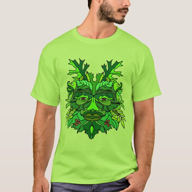 Greenmanen (tända), tee shirt (Framsida)