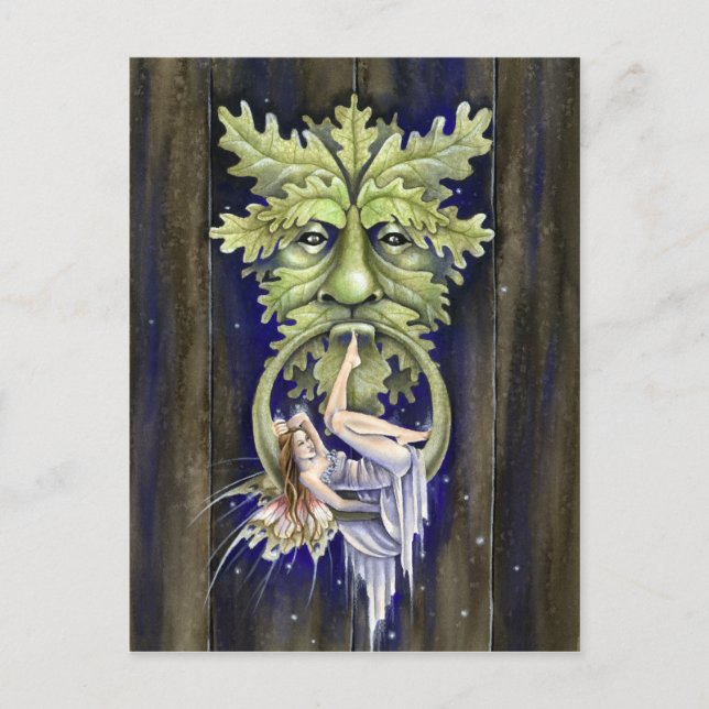 Greenmans dörr vykort (Framsida)