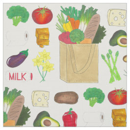 Greenmarket Livsmedel som köper frukt, grönsaker o Tyg