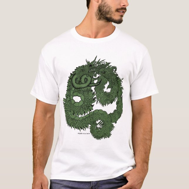 Greenoborus Tee Shirt (Framsida)