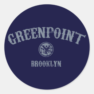 Greenpoint Runt Klistermärke