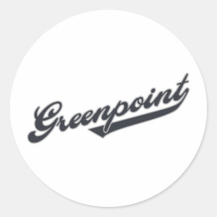 Greenpoint Runt Klistermärke