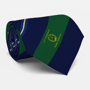 Greensboro City (North Carolina) flagga Neck Tie Slips