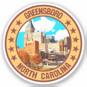 Greensboro Klistermärken