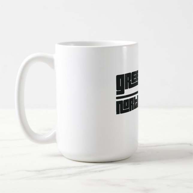 Greensboro - North Carolina Kaffemugg (Vänster)