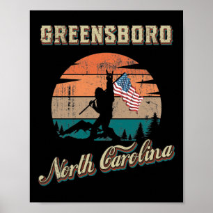 Greensboro North Carolina Poster