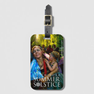 Greensboro Summer Solstice Festival Foto-souvenir Bagagebricka
