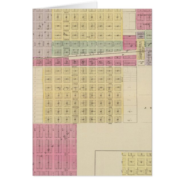 Greensburg, Wakefield, Kansas Hälsningskort (Framsidan)