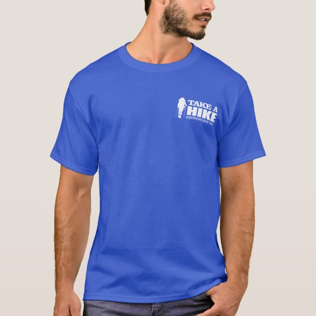 Greenstone Ridge Trail (rd2) T Shirt (Framsida)