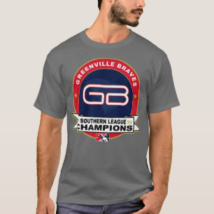 Greenville Braves 1992 Southern League Championshi T Shirt
