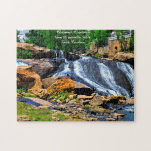 Greenville Falls South Carolina. Pussel