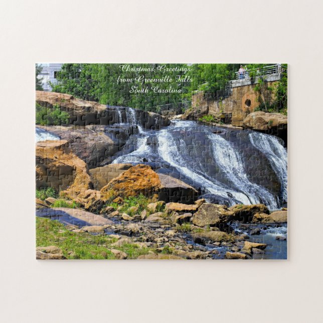Greenville Falls South Carolina.  Pussel (Horisontell)