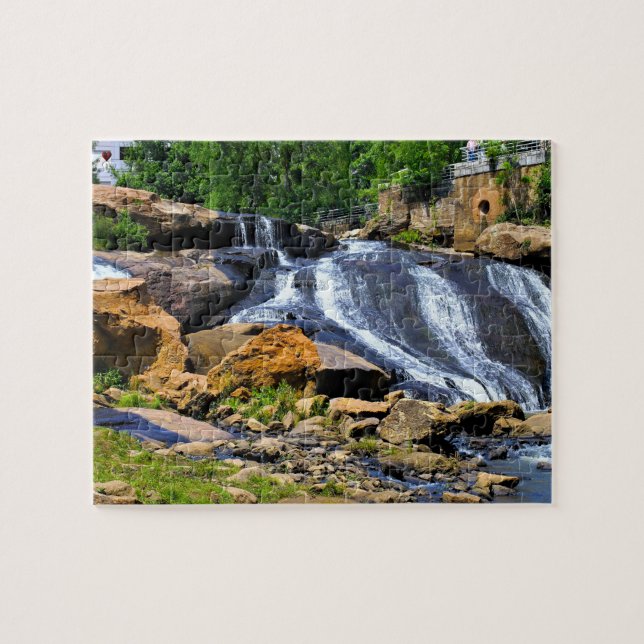 Greenville Falls South Carolina Pussel (Horisontell)